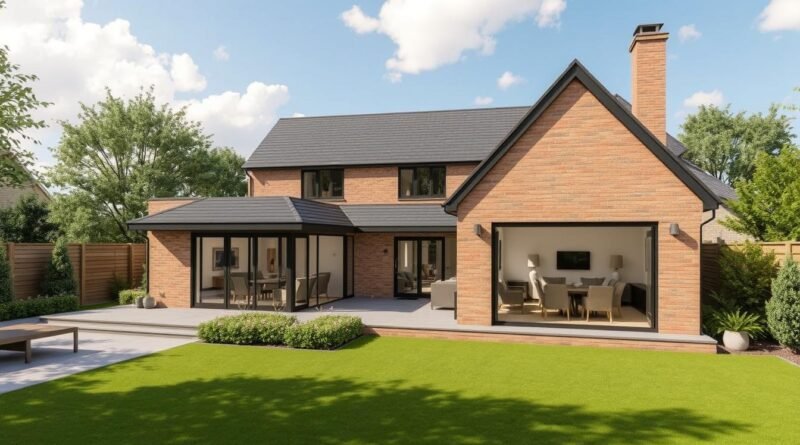 Image of a modern UK home for sale on Zoopla
